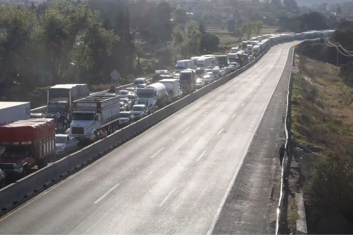 Cierran la autopista México-Puebla hoy 30 de marzo