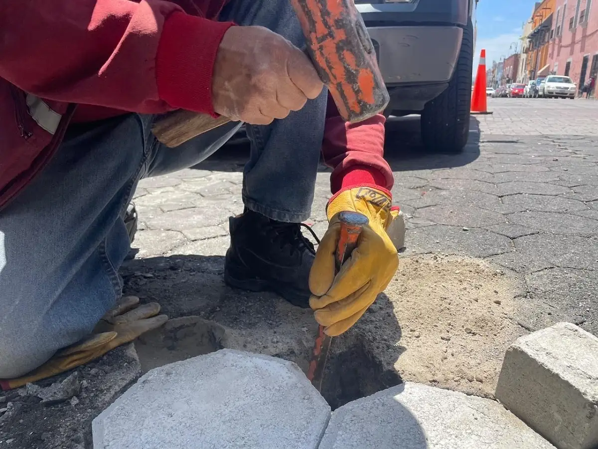 Alista Gobierno de Pepe Chedraui vialidades del Centro Histórico previo a la Procesión de Viernes Santo