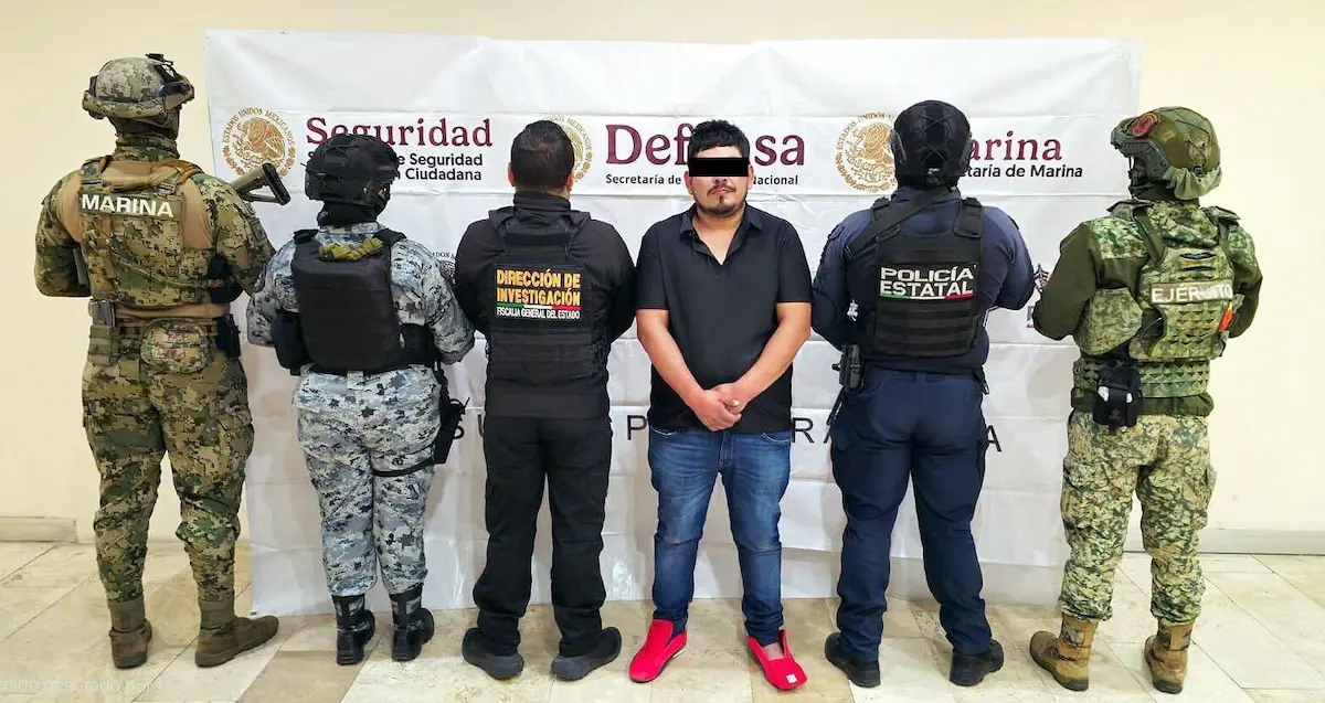Detienen a presunto integrante del CJNG en Puebla