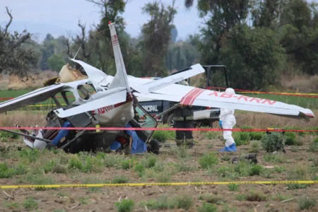Quiénes murieron en la caída de la avioneta en Huejotzingo
