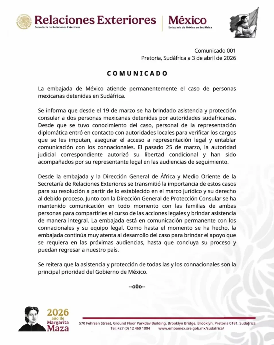 Tras críticas de Faitelson, SRE da seguimiento al arresto de El Profe Ibáñez en Sudáfrica