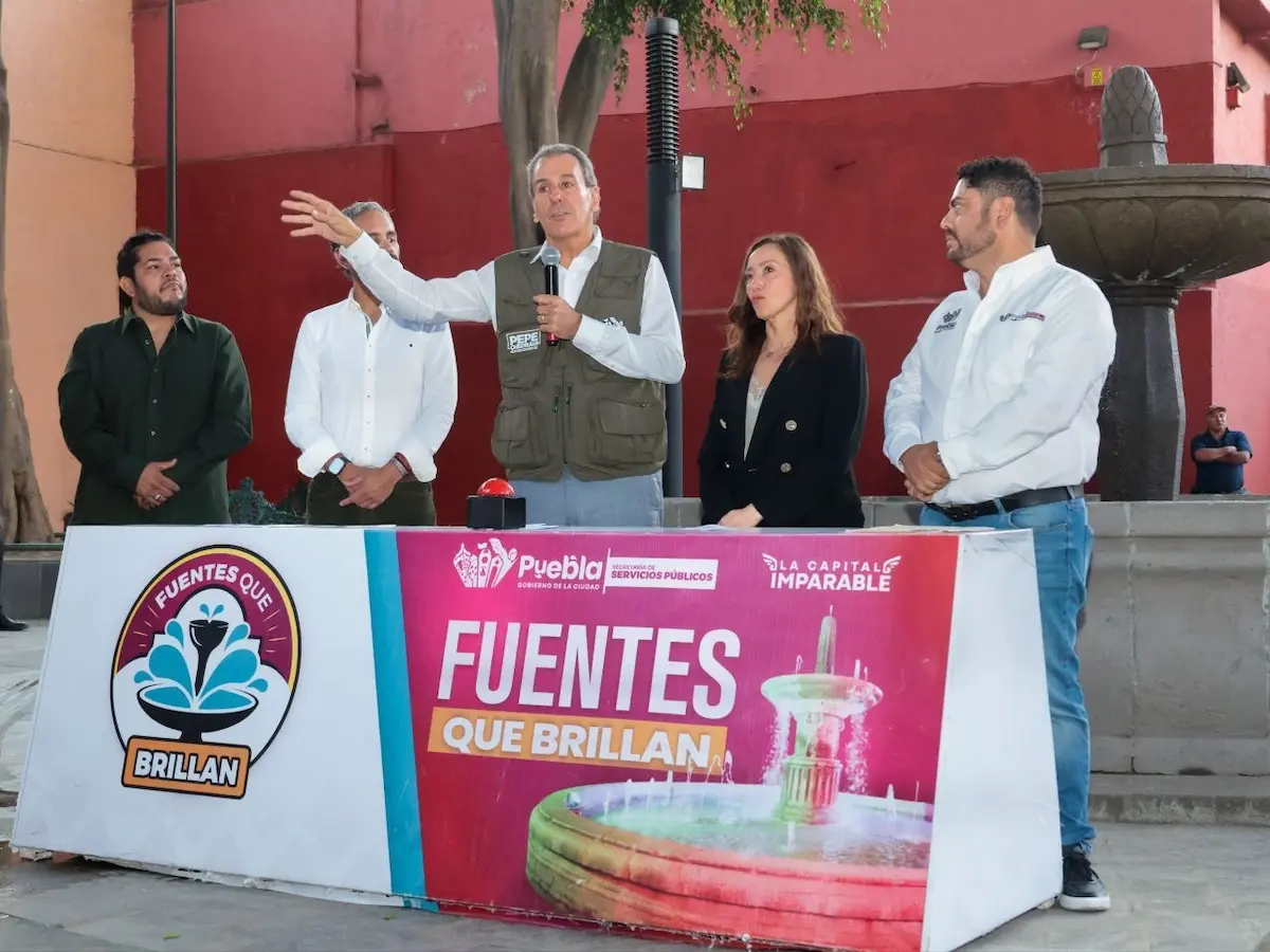 Avanza Gobierno de la Ciudad con la estrategia “Fuentes que Brillan”