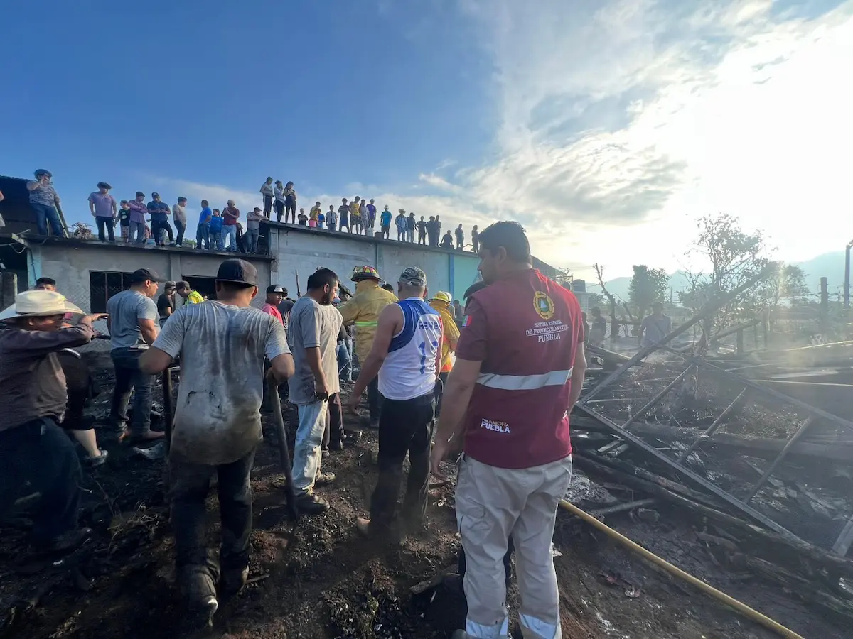 explosión de polvorín en Tlaola deja una mujer muerta y siete menores en orfandad