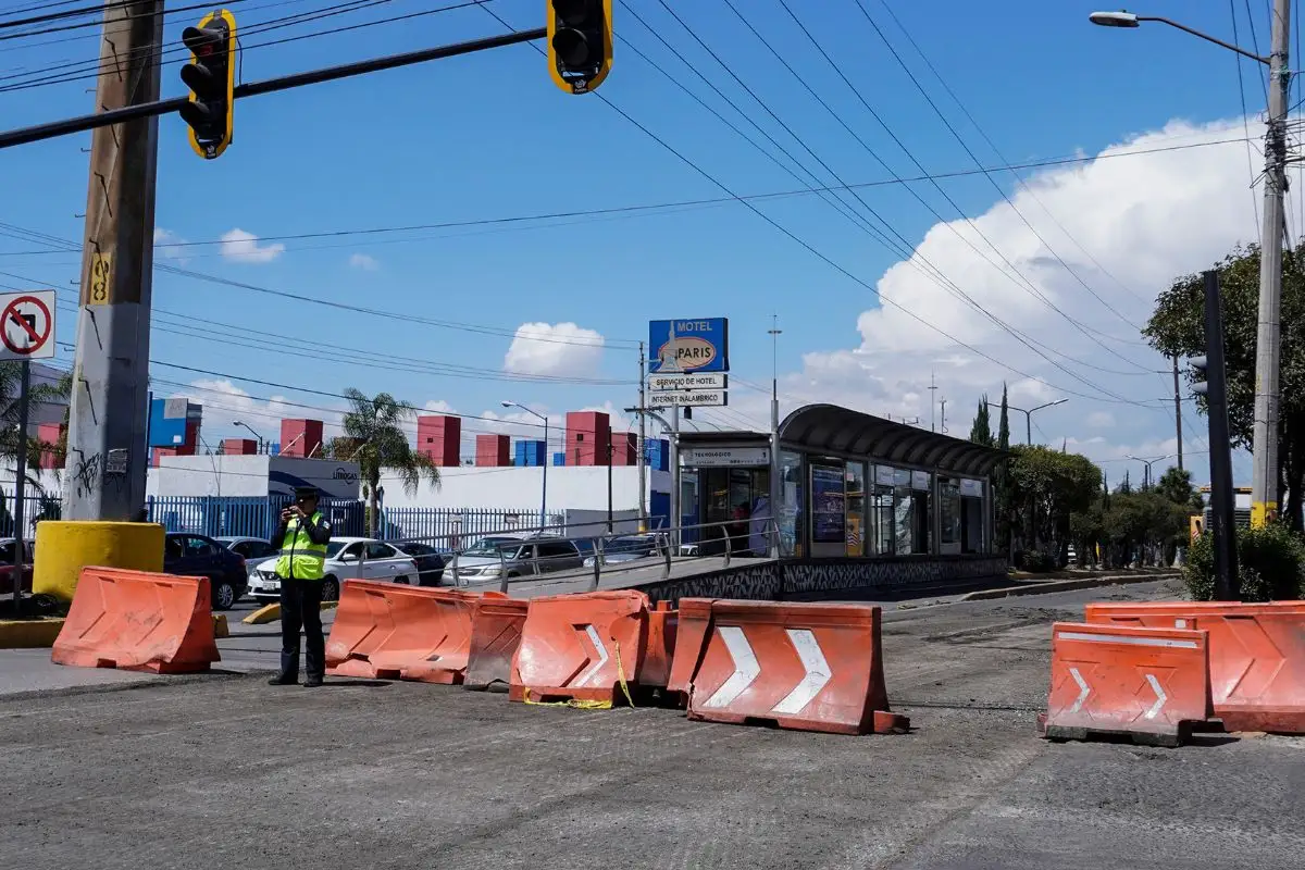 Estas son las calles cerradas en Puebla hoy 7 de abril