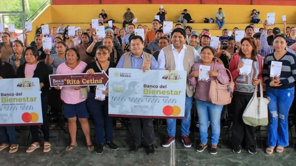 Calendario de pago de Beca Rita Cetina en abril 2026