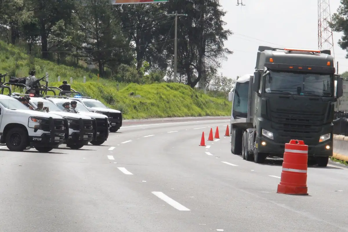 Cierran la autopista México-Puebla hoy 8 de abril