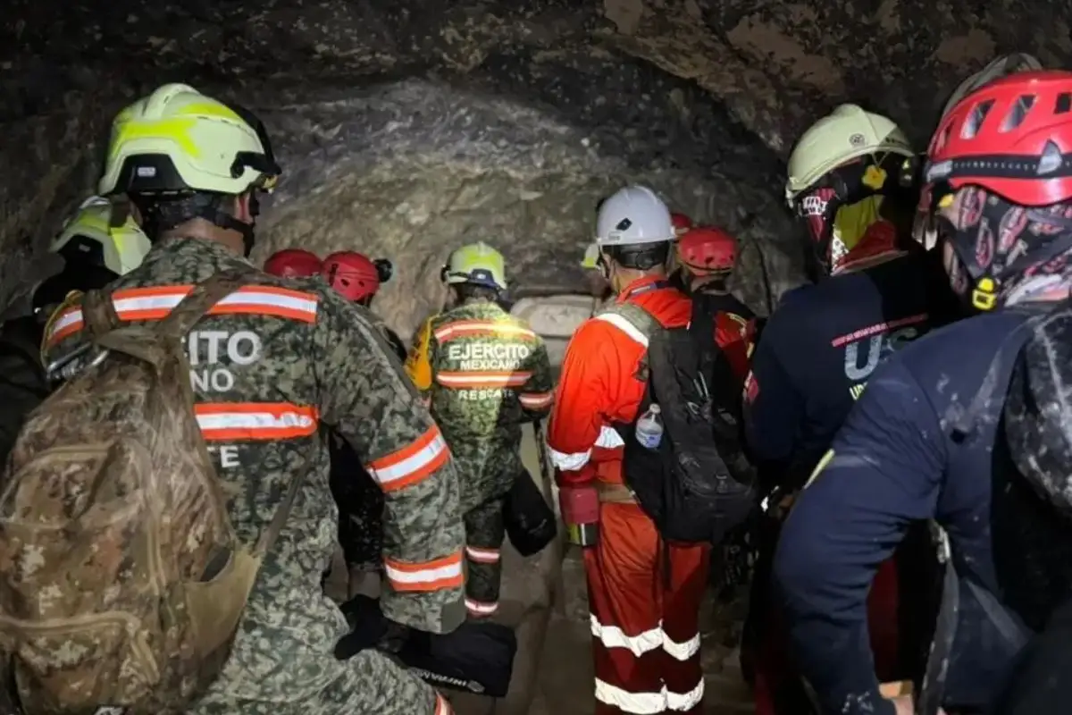 Encuentran a tercer trabajador de mina Santa Fe fallecido y rescatan a otro vivo 10 Hallan a tercer trabajador de mina Santa Fe fallecido y a otro vivo