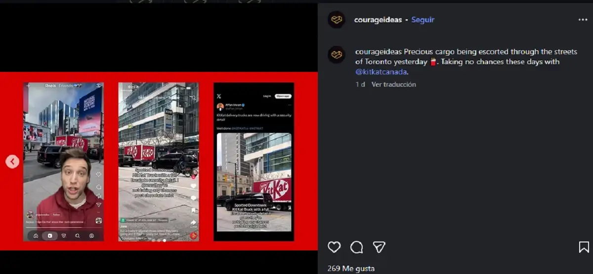 KitKat escolta su camión tras robo de 12 toneladas de chocolate