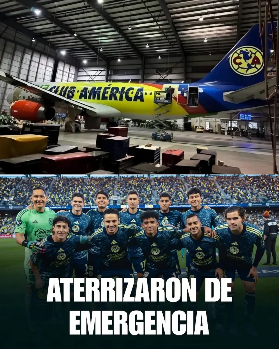 América confirma falla en el avión en el que viajaba el equipo