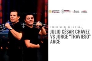 Anuncia Armenta pelea Julio César Chávez vs El Travieso Arce en Puebla: costos, horarios 4 Anuncia Armenta pelea Julio César Chávez vs El Travieso Arce en Puebla
