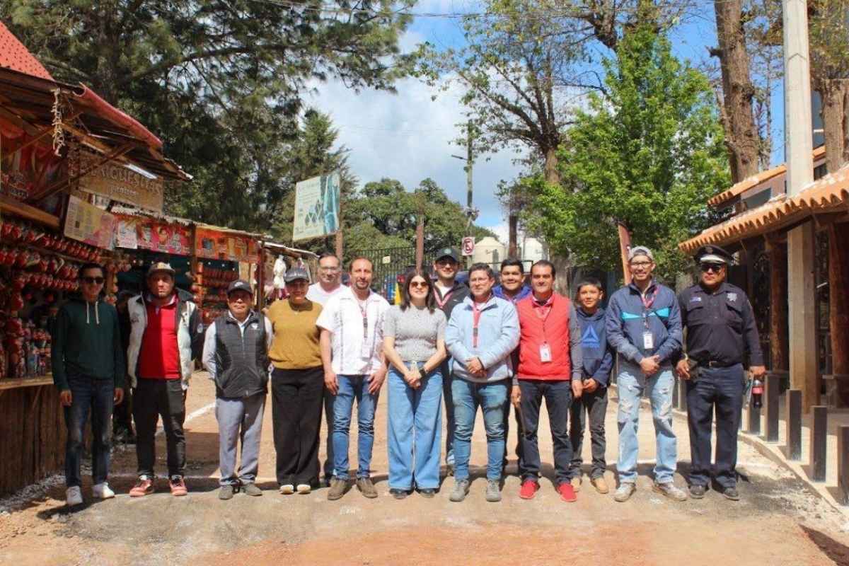 Ayuntamiento de Zacatlán inicia reordenamiento de la zona comercial en los ecoparques turísticos
