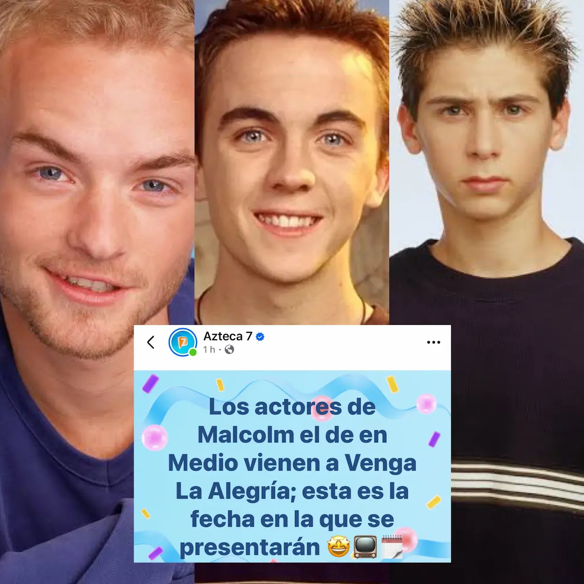 Malcolm el de en medio en Venga la Alegría