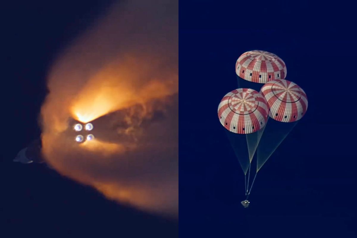 Así fue el regreso de Artemis II a la Tierra