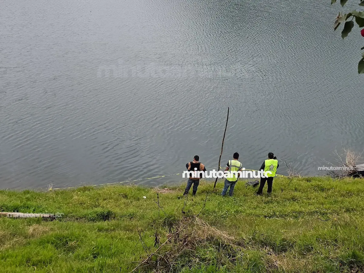 Localizan cuerpo flotando en la presa de Tenango; tenía reporte de desaparición
