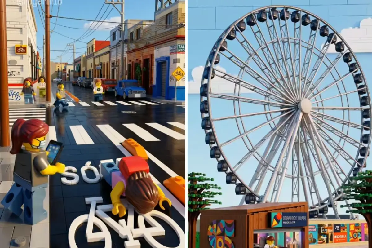 (VIDEOS) Recrean Puebla en LEGO y así se ve