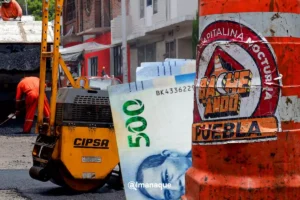 Ayuntamiento ha invertido 78.1 millones de pesos para bacheo en Puebla en seis meses  