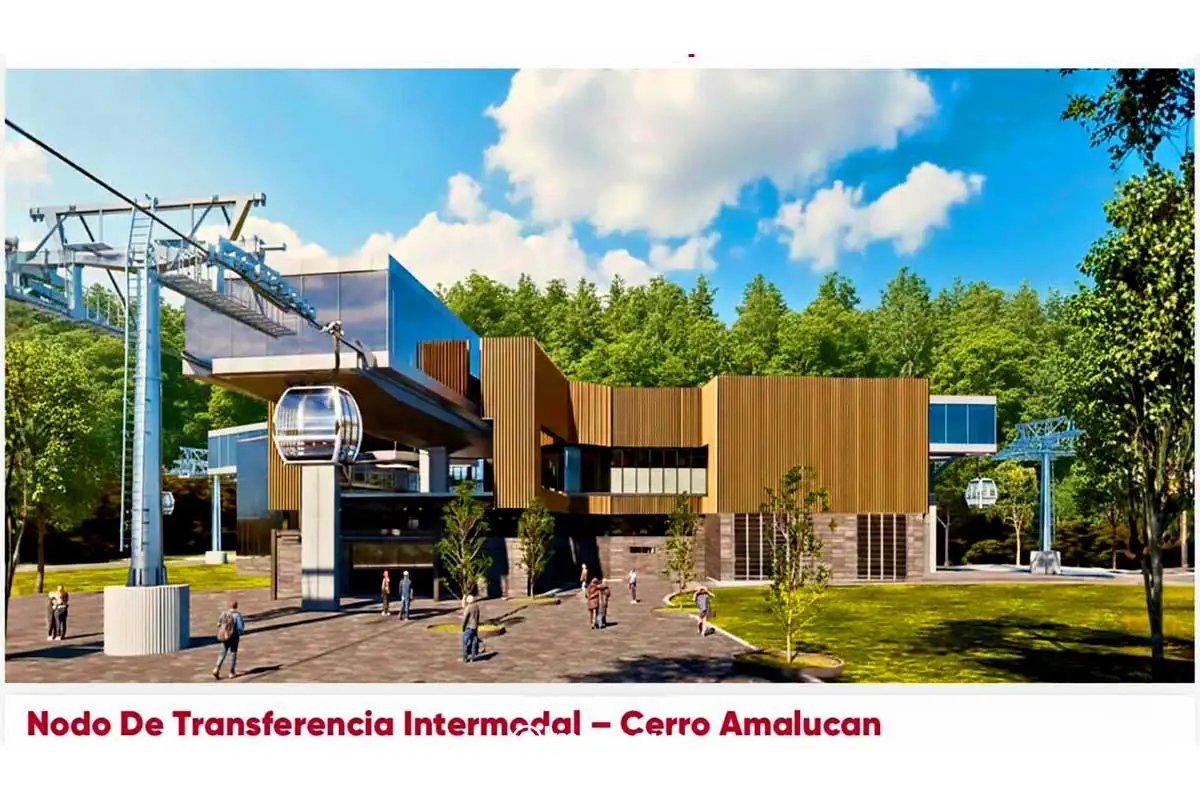 Esta es la ubicación de las estaciones del Cablebús de Puebla