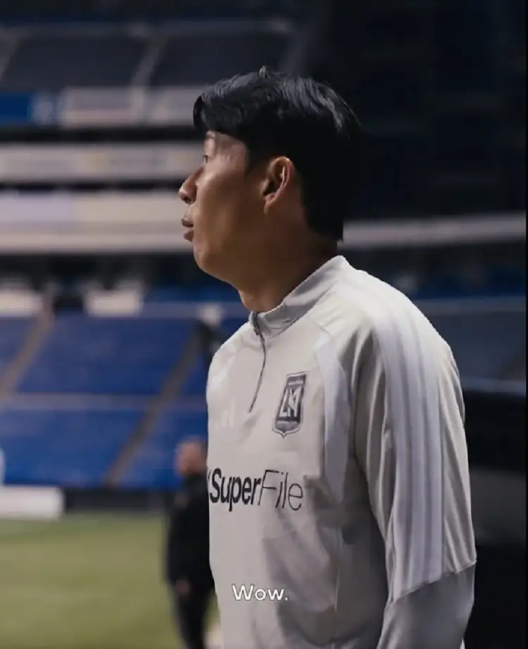 (VIDEO) Así fue la reacción de Son Heung-min al Cuauhtémoc