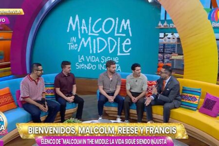 La épica presentación del elenco de Malcolm el de en medio en Venga la Alegría