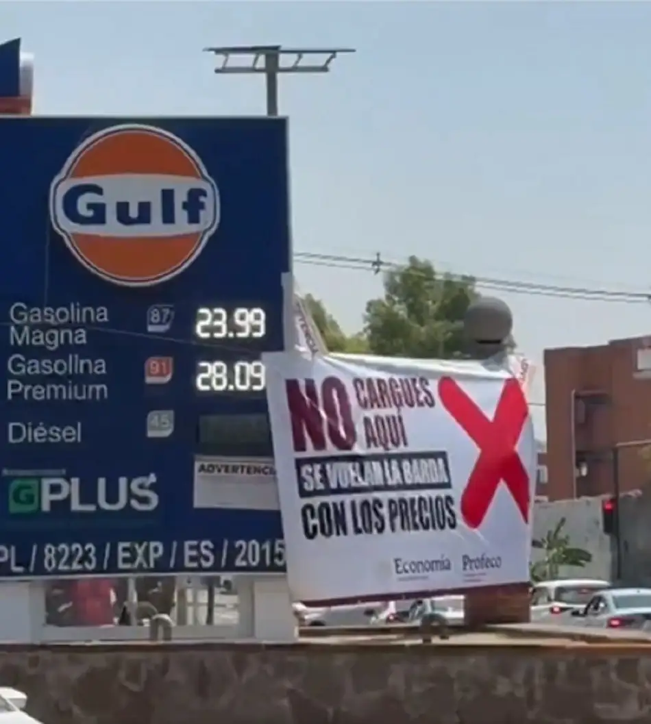 Profeco exhibe a gasolineras en Puebla con sobreprecios