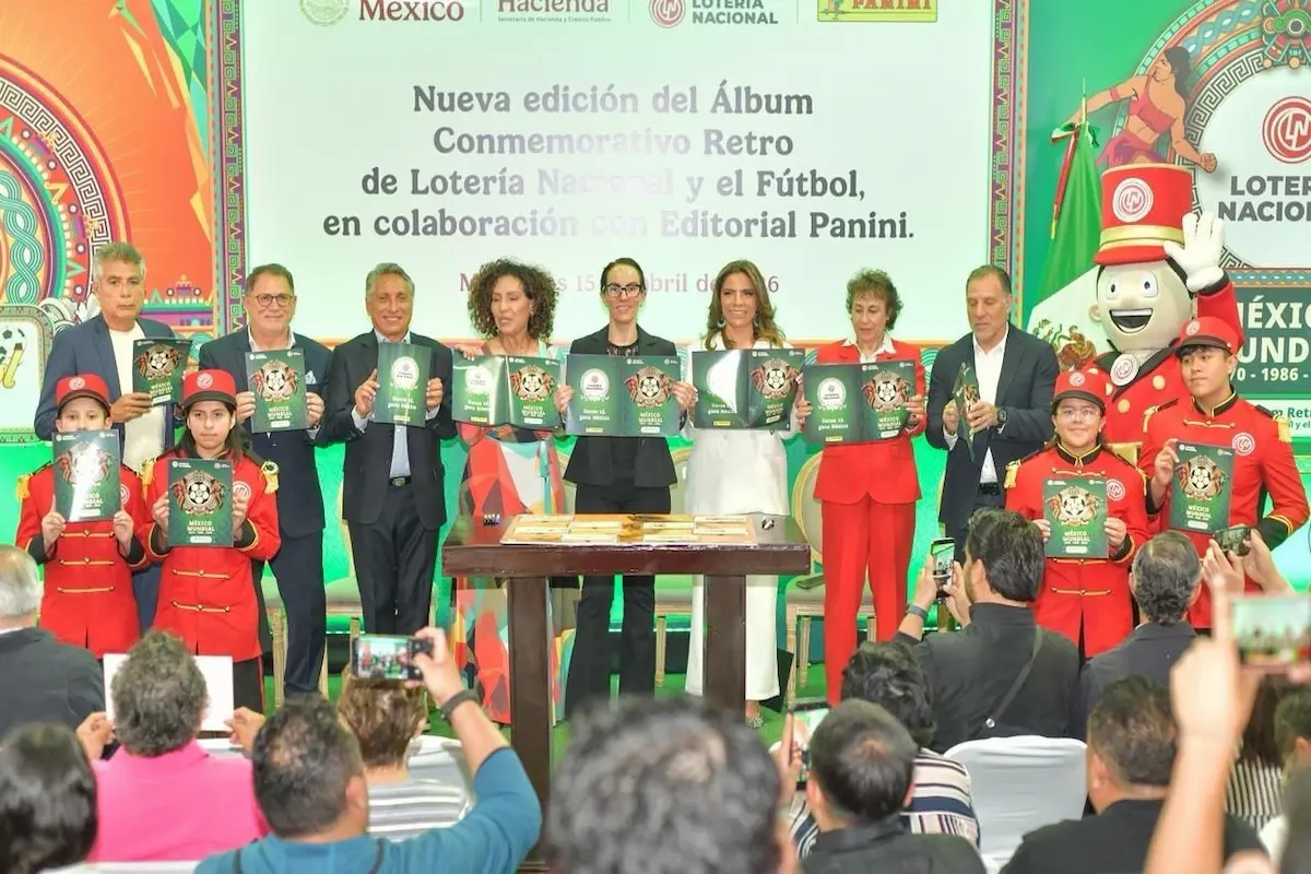Lotería Nacional lanzará álbum del Mundial gratuito en México junto con Panini