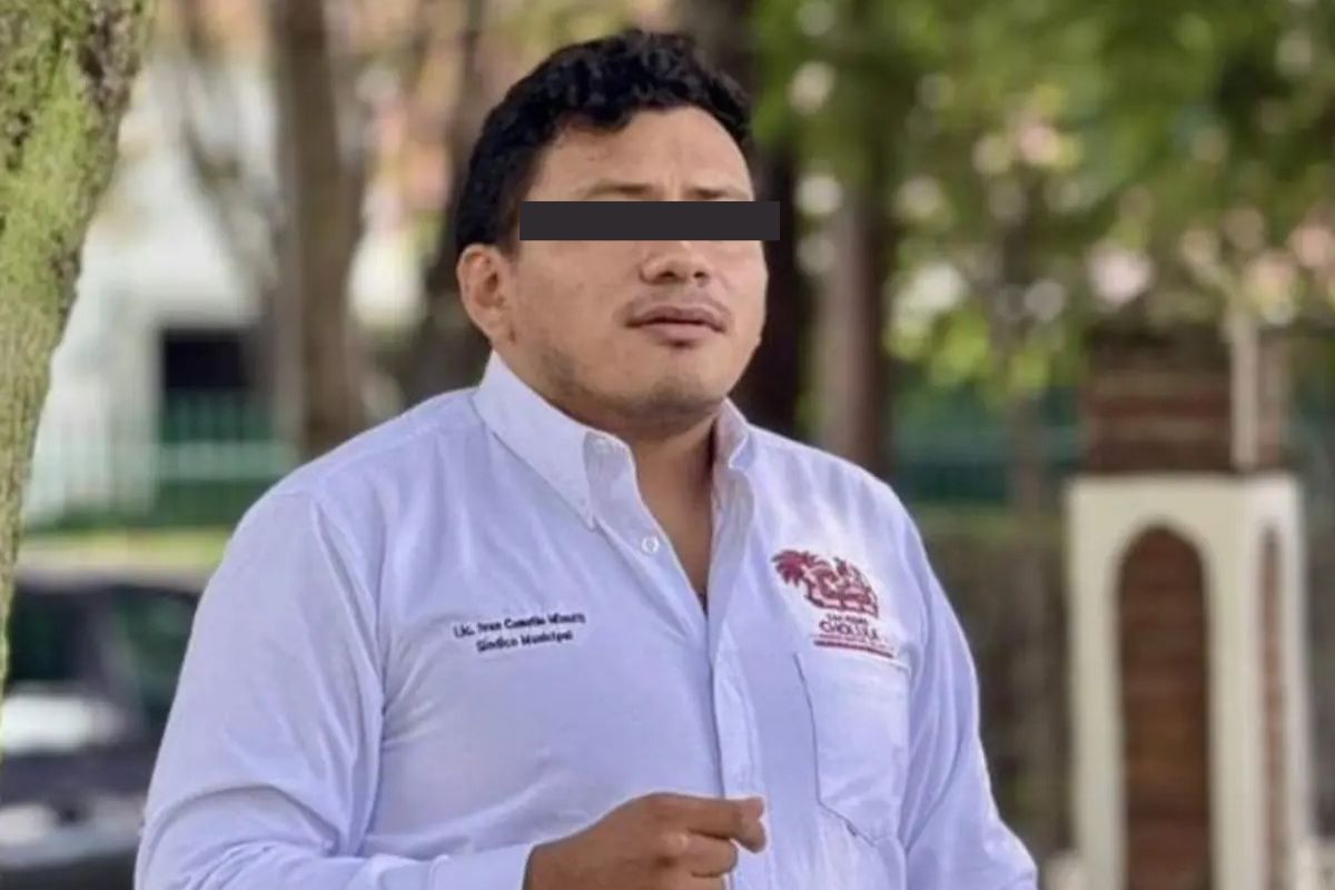 detención del ex síndico municipal de San Pedro Cholula