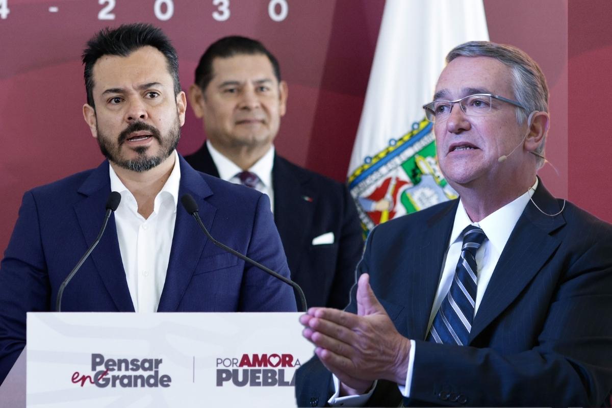 Empresario de la extorsión- el coordinador de gabinete de Puebla le responde a Salinas Pliego