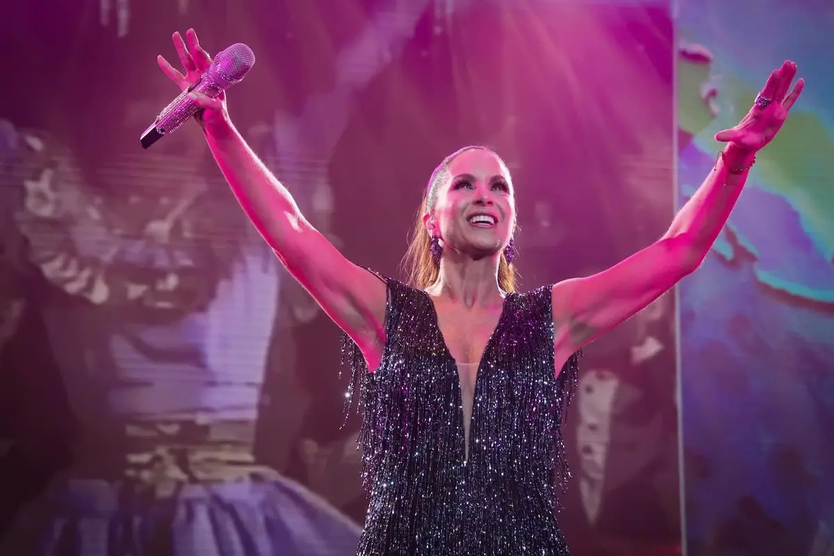 Lucero y Mijares en concierto 