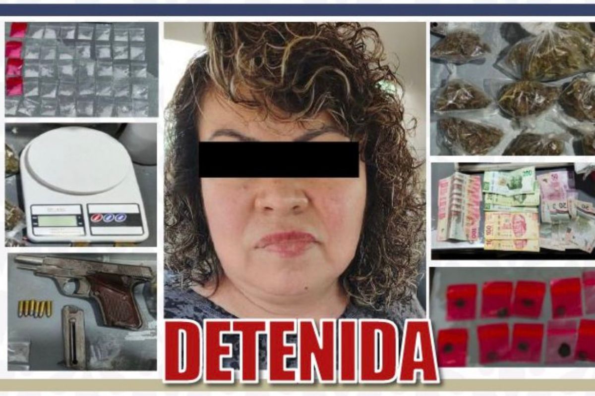 Detienen a Mamá Leti, operaba narcoticenda cerca de escuelas en San Pedro Cholula