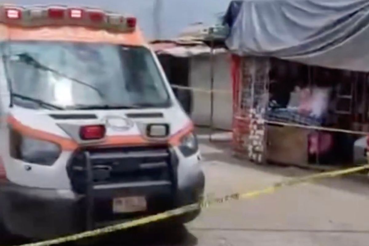 Balacera en el Mercado Morelos hoy deja tres lesionados