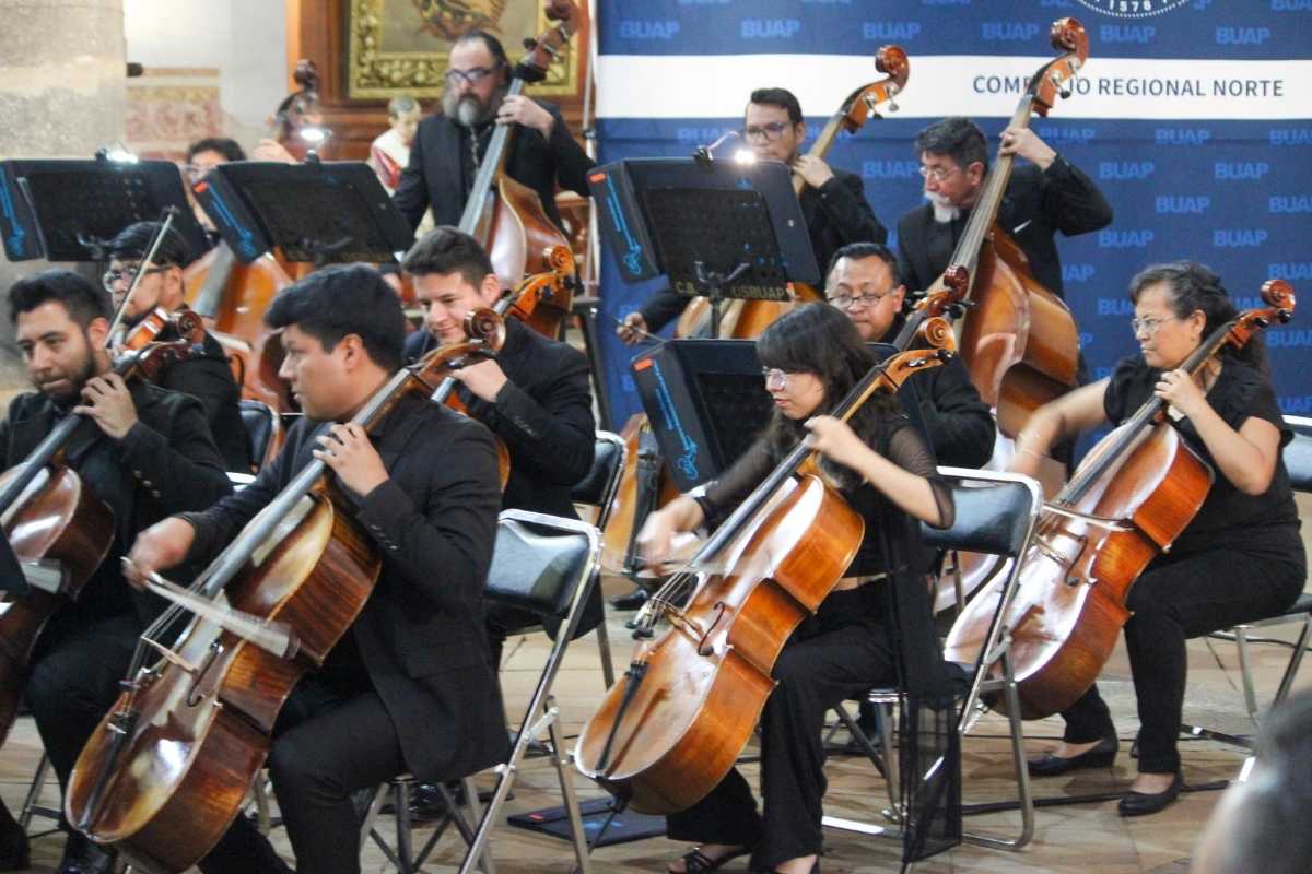 Bety Sánchez se consolida como la presidenta de la cultura; Orquesta Sinfónica de la BUAP se presenta con éxito en Zacatlán
