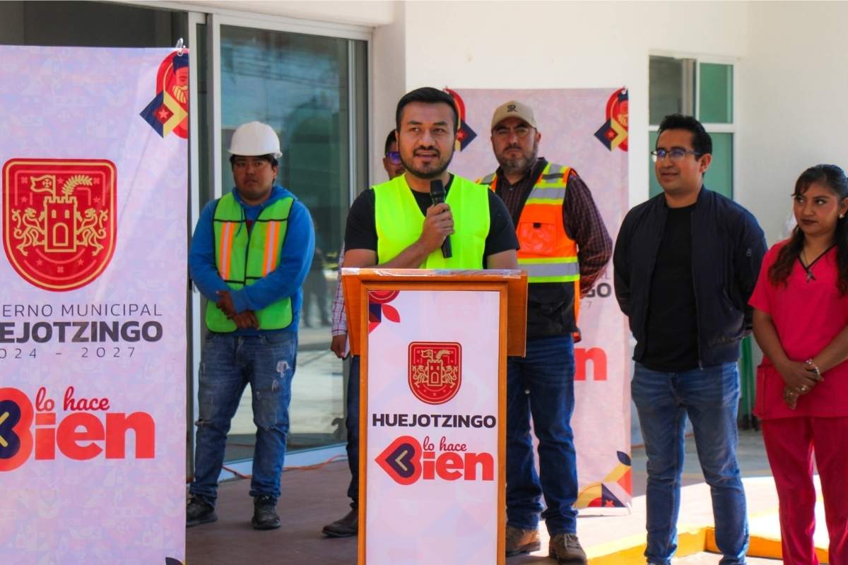 Roberto Solís rehabilita clínica de Huejotzingo; por primera vez, gobierno municipal brindará servicios de salud a la población