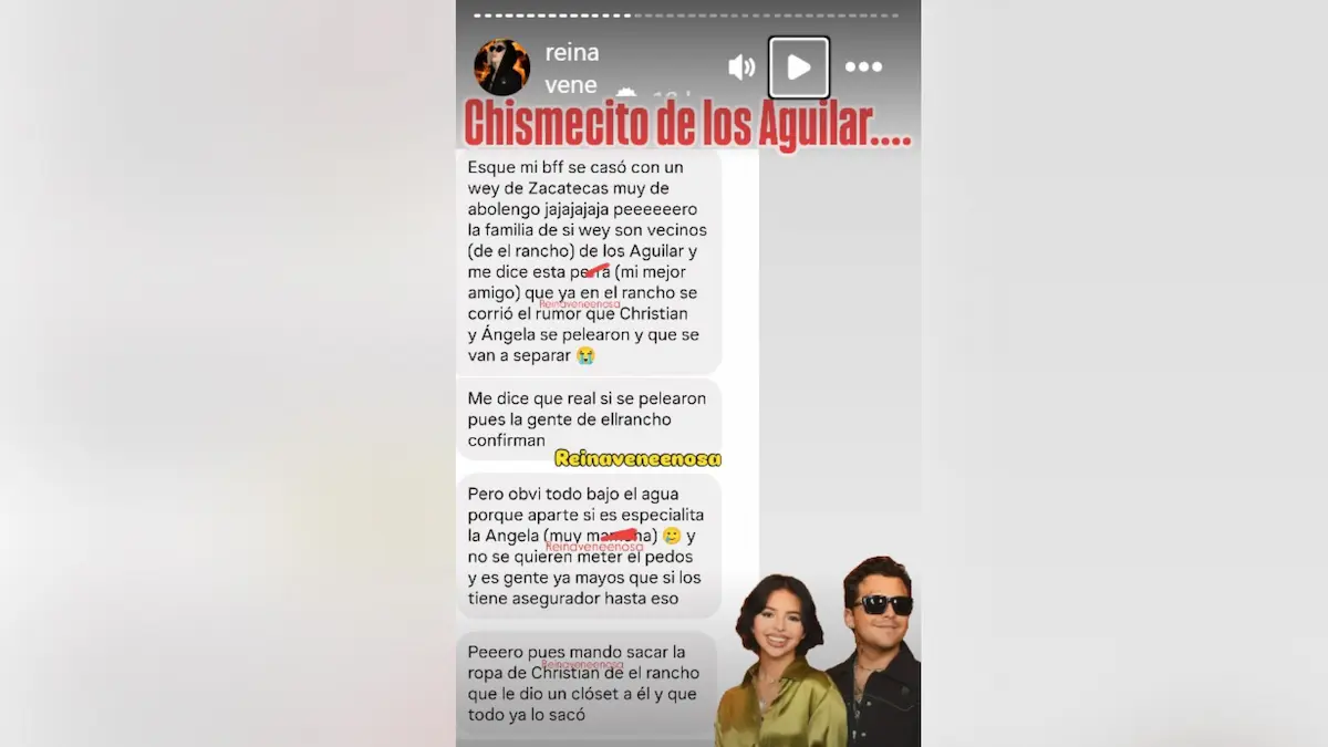 Aseguran que Ángela Aguilar corrió a Nodal