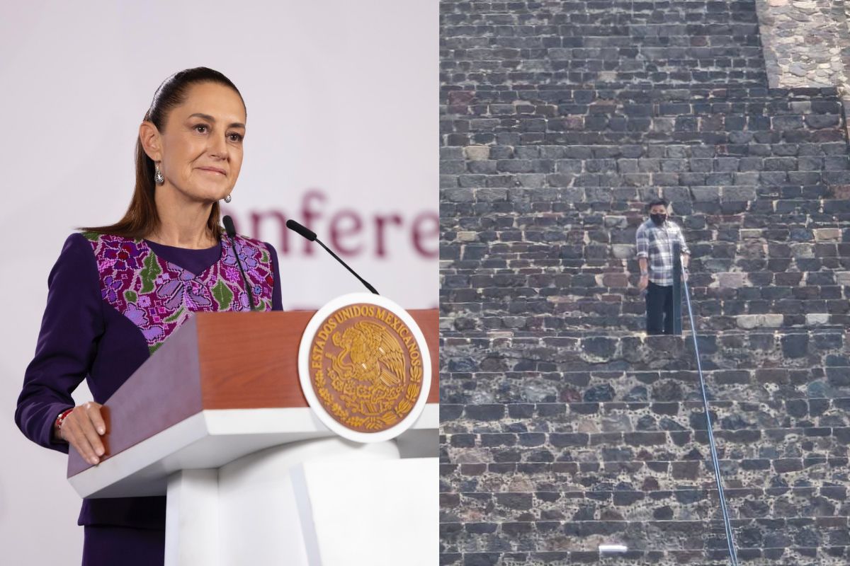 Sheinbaum reaccionó al ataque en Teotihuacan