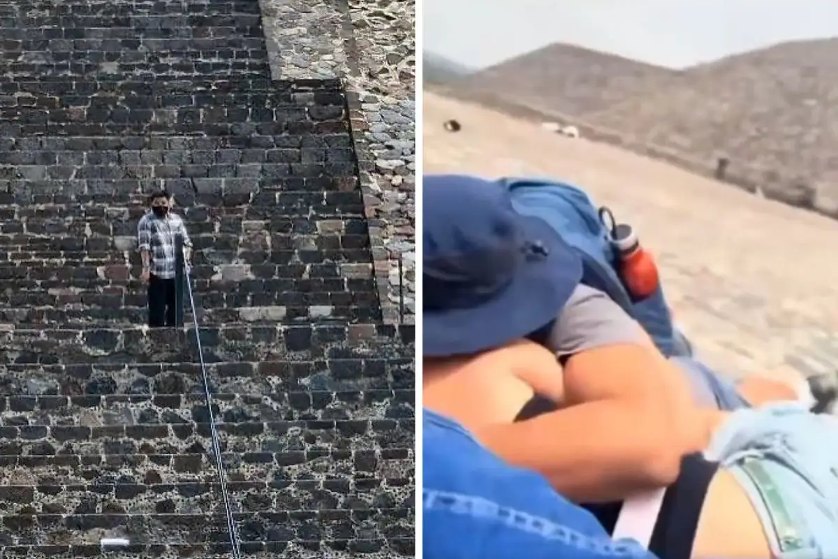 (VIDEO) Así amenazó tirador en Teotihuacán a turistas