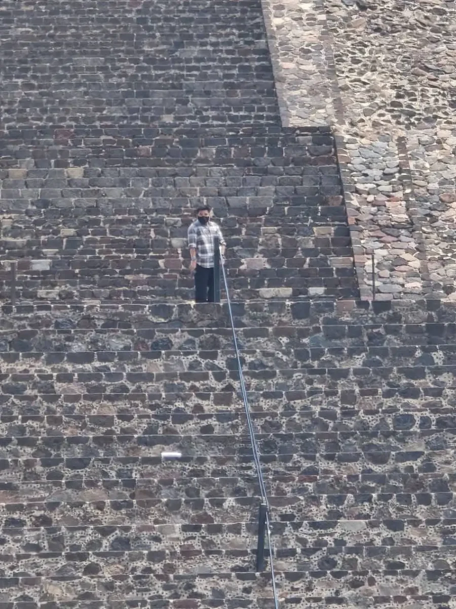 (VIDEO) Así amenazó tirador en Teotihuacán a turistas