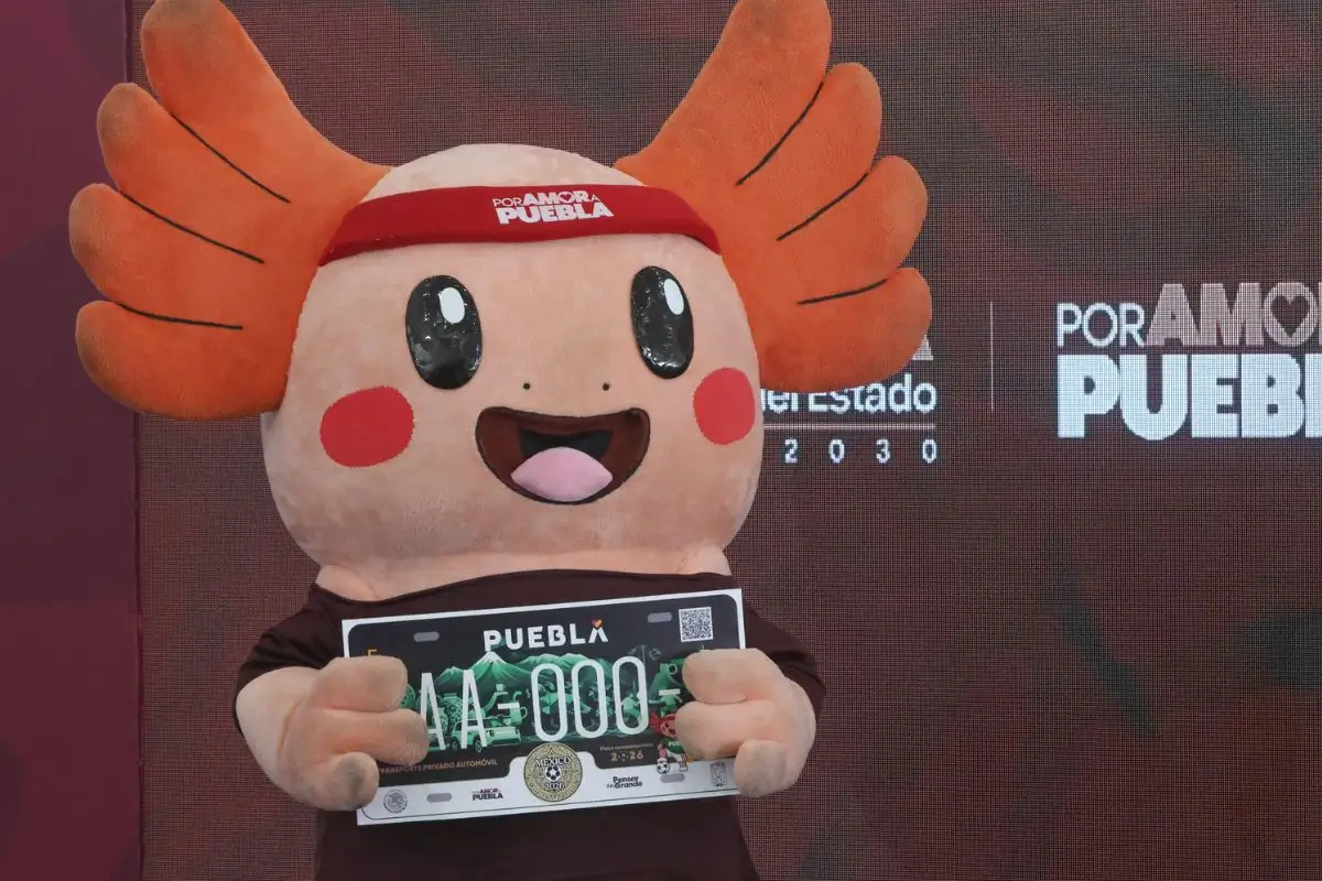 Lanzan placas conmemorativas del Mundial 2026 en Puebla