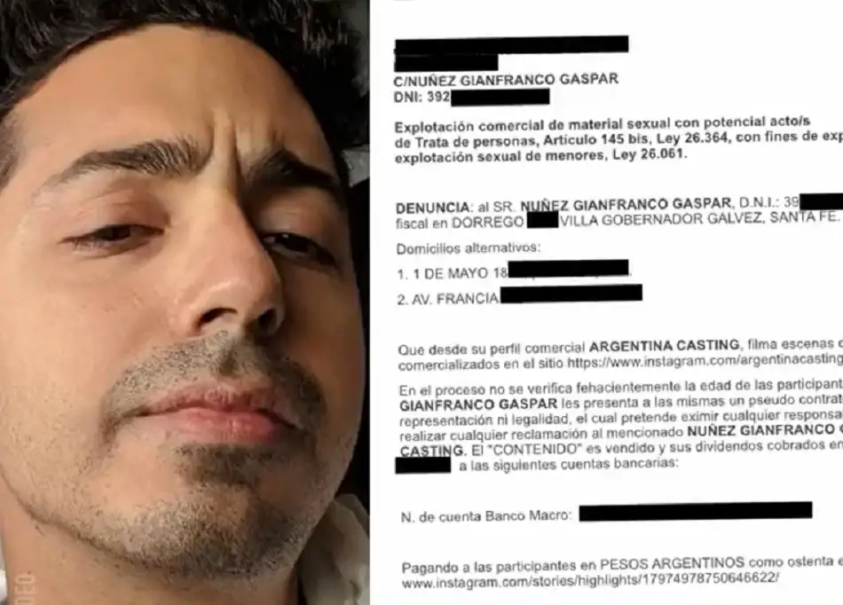 ¿Quién es Gaspar Núñez, creador de Argentina Casting?