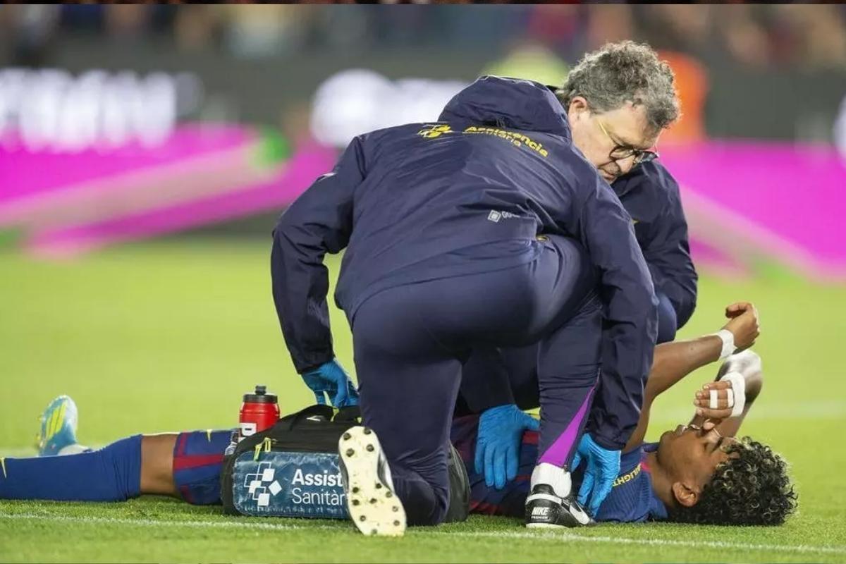 Lamine Yamal lesionado.