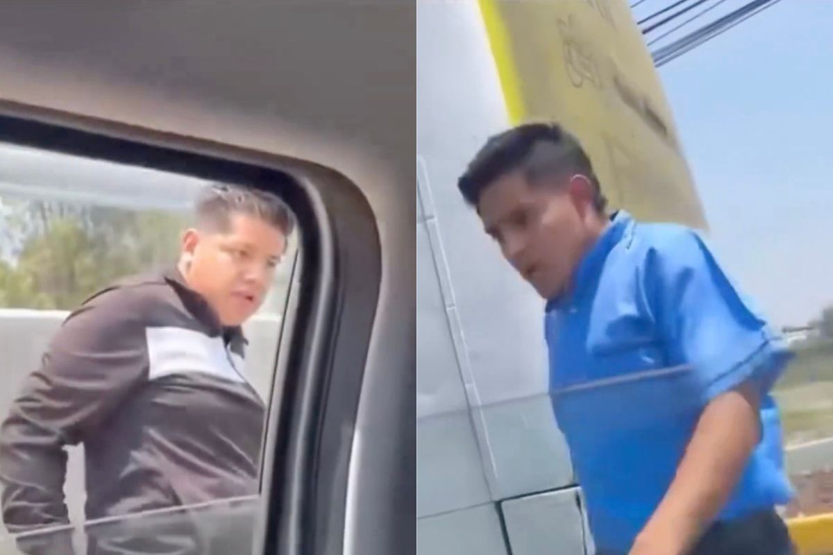 VIDEO: Chofer de la ruta 72A agrede a conductor de DiDi en Puebla