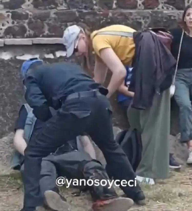 Heridos del tiroteo en Teotihuacán fueron auxiliados por turistas