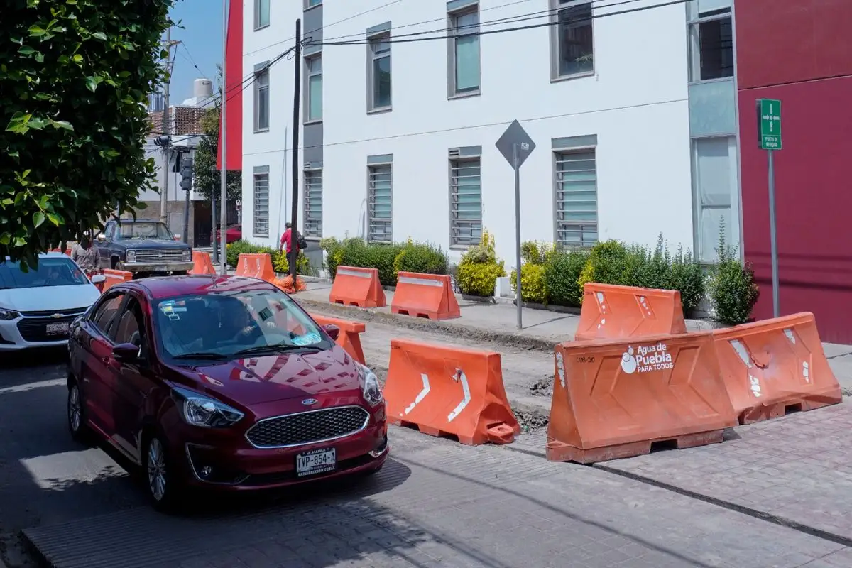 Estas son las calles cerradas en Puebla hoy 27 de abril
