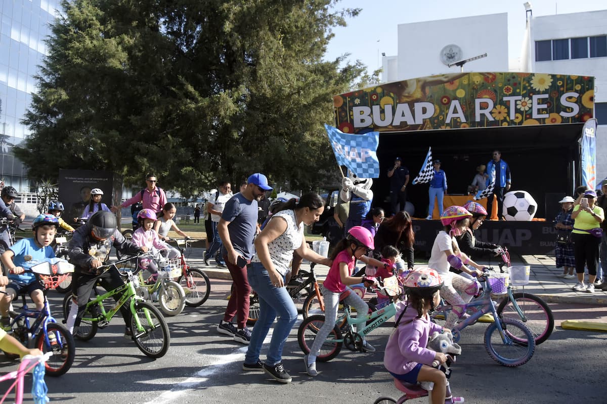 BUAP celebró su Primera Rodada de la Niñez Universitaria 2026
