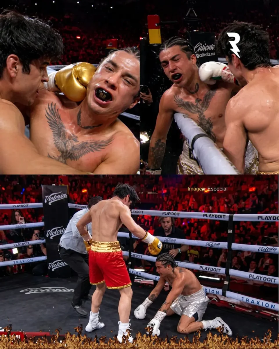 Cuál fue la lesión que sufrió Mario Bautista durante su pelea contra Aarón Mercury en Supernova?