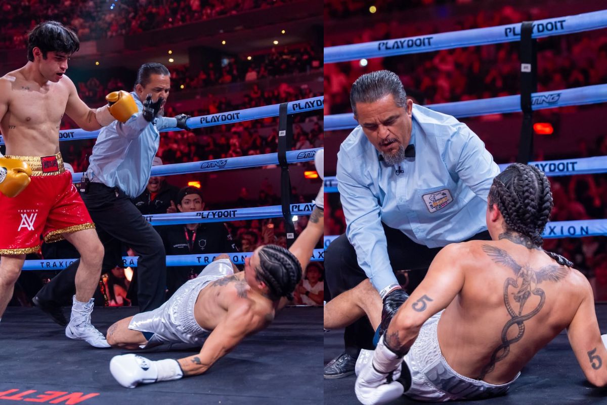 Cuál fue la lesión que sufrió Mario Bautista durante su pelea contra Aarón Mercury en Supernova?