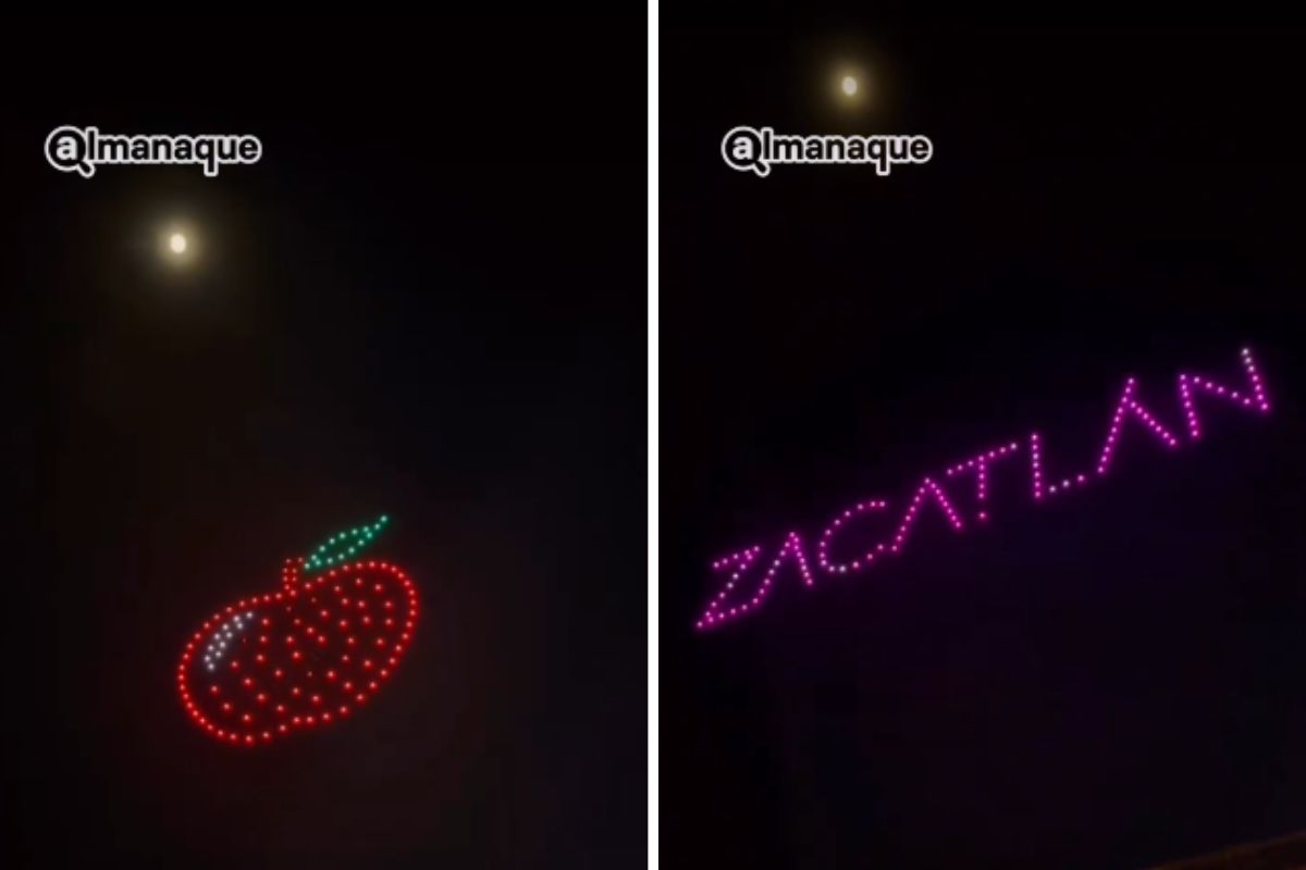 Zacatlán festejó 15 años como Pueblo Mágico con show de drones
