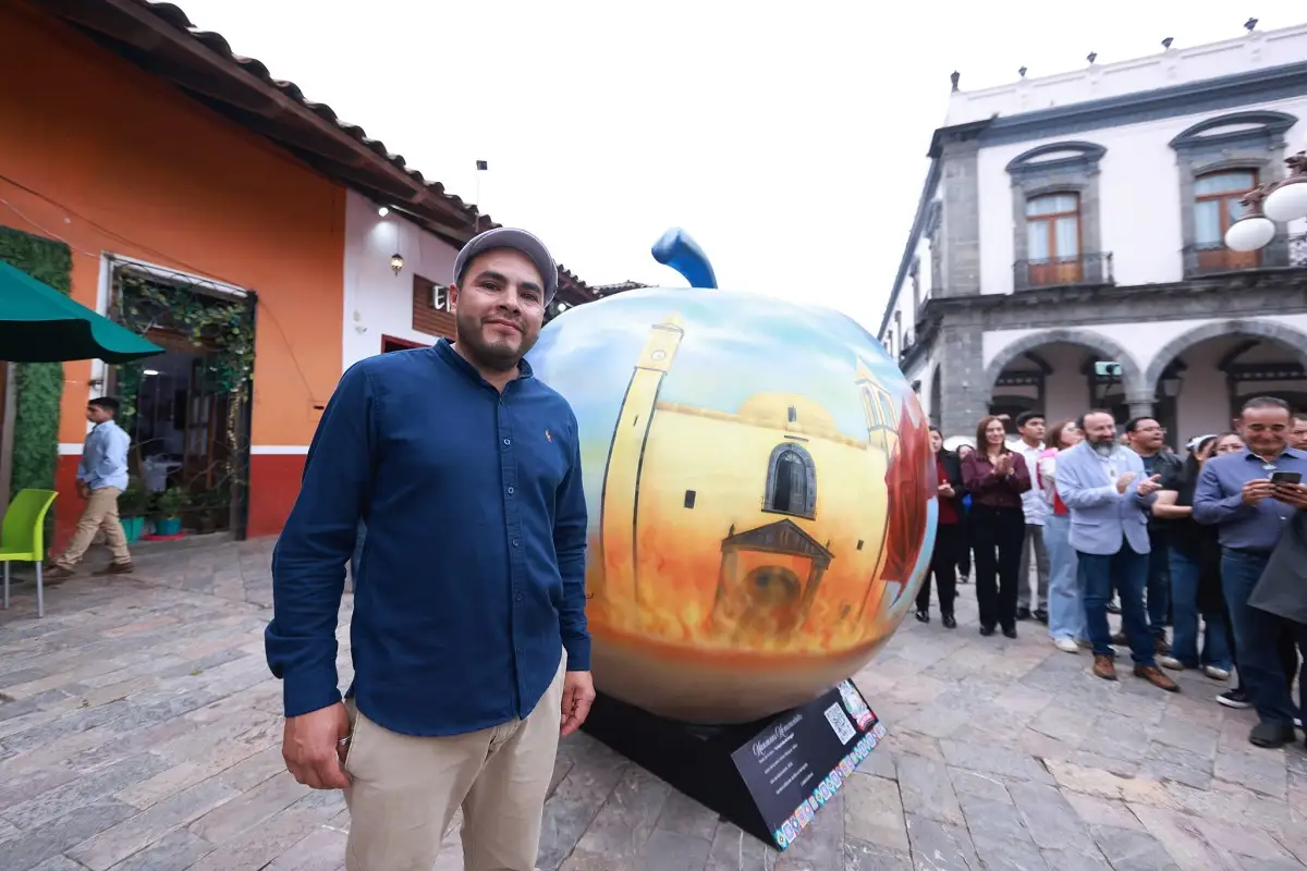 Zacatlán festejó 15 años como Pueblo Mágico con show de drones