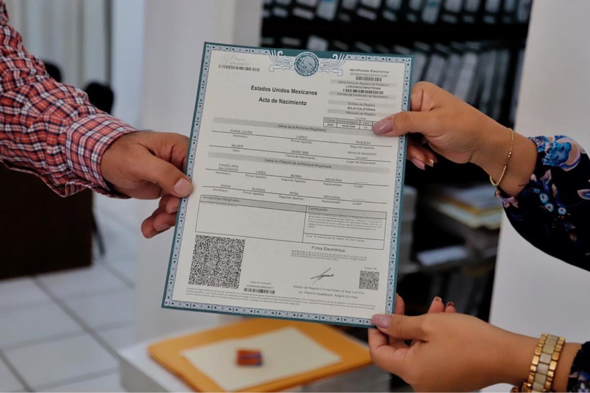 Este es el cambio en el acta de nacimiento que aprobó la SCJN