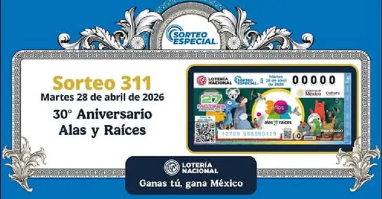 Resultados del Sorteo Especial 311: estos son los ganadores
