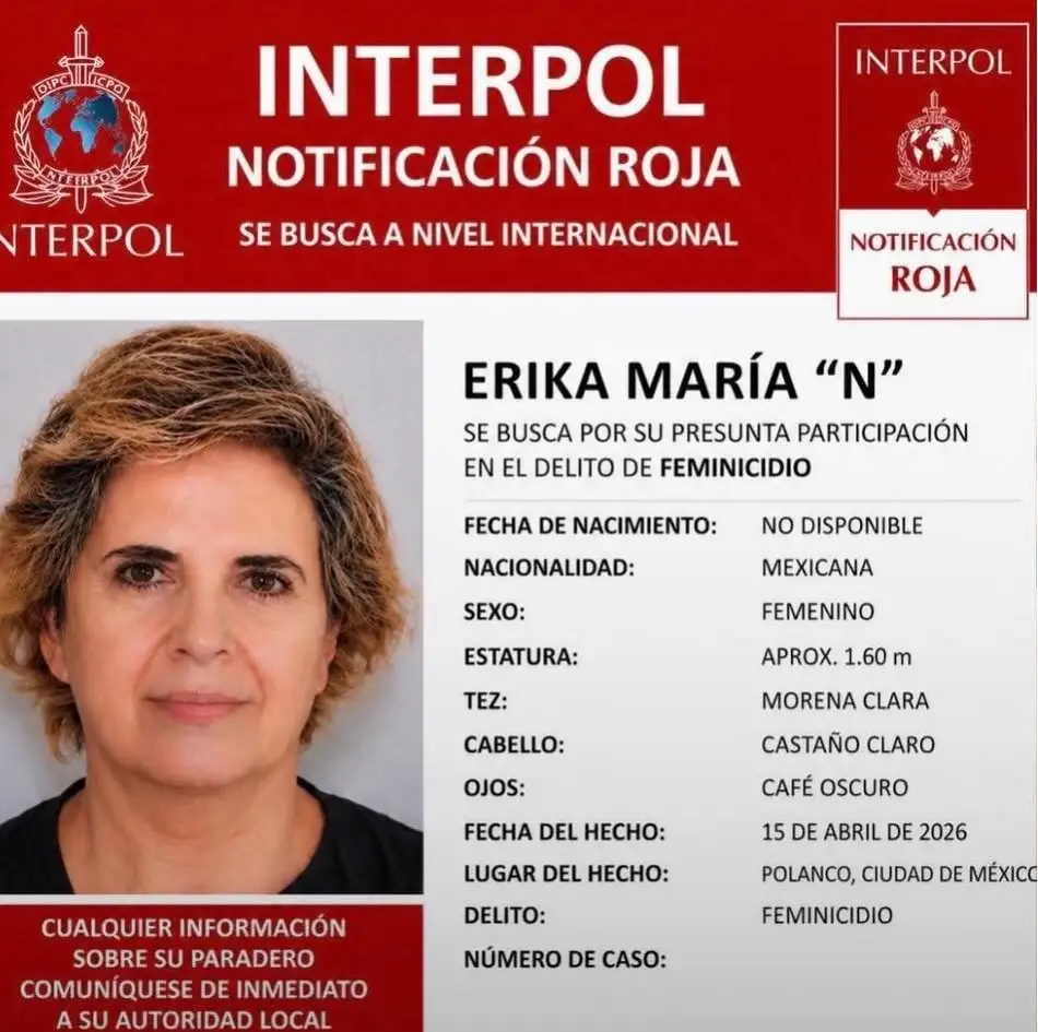 Ficha roja contra suegra de Carolina Flores ya fue emitida por Interpol